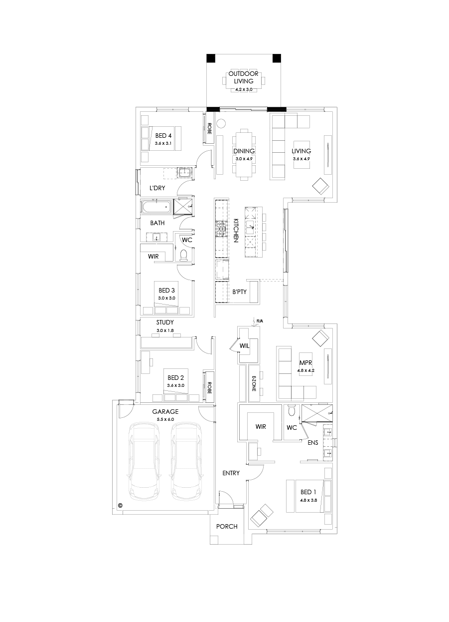 28  Floor Floorplan (Outdoor living)