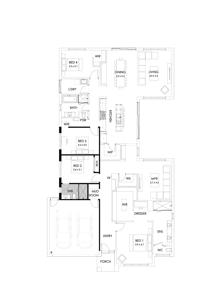 31  Floor Floorplan (Additional ensuite)