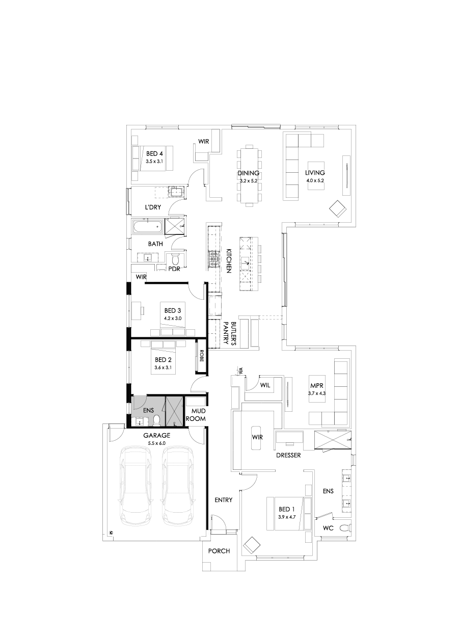 31  Floor Floorplan (Additional ensuite)
