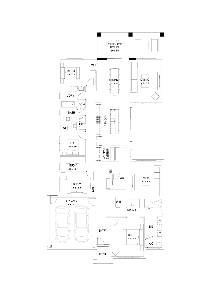 31  Floor Floorplan (Grand outdoor living)