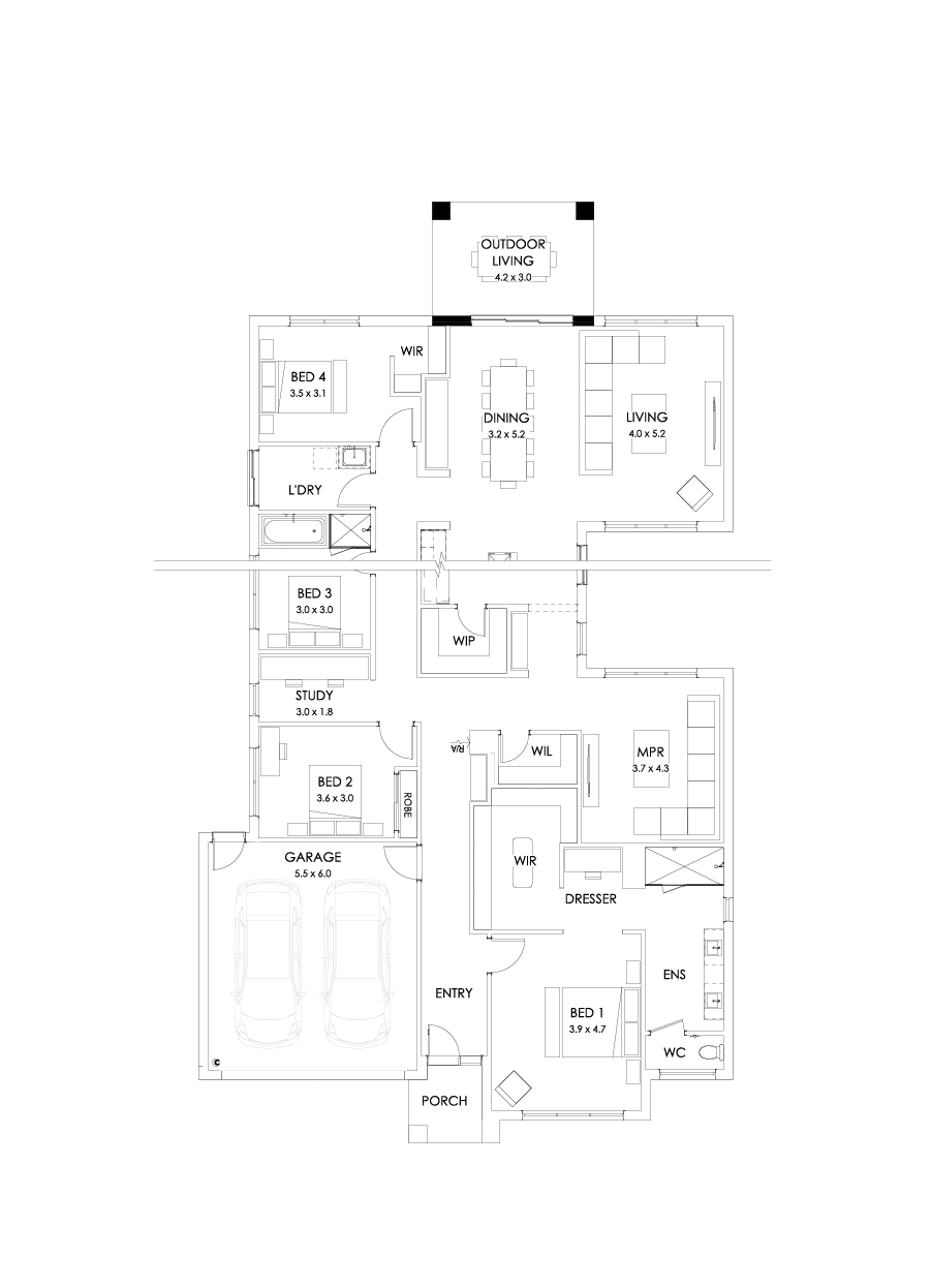 31  Floor Floorplan (Outdoor room)