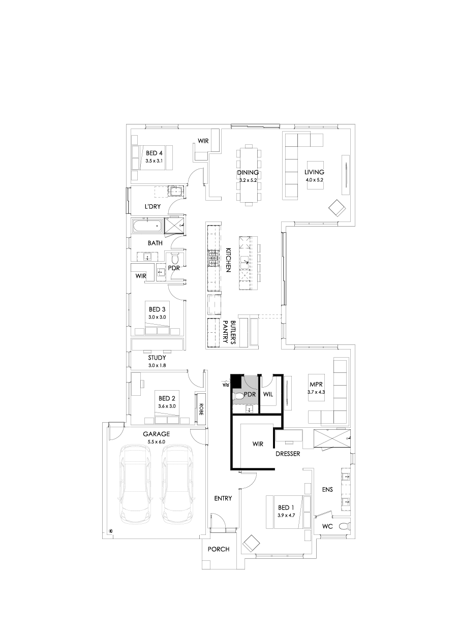 31  Floor Floorplan (Powder room)