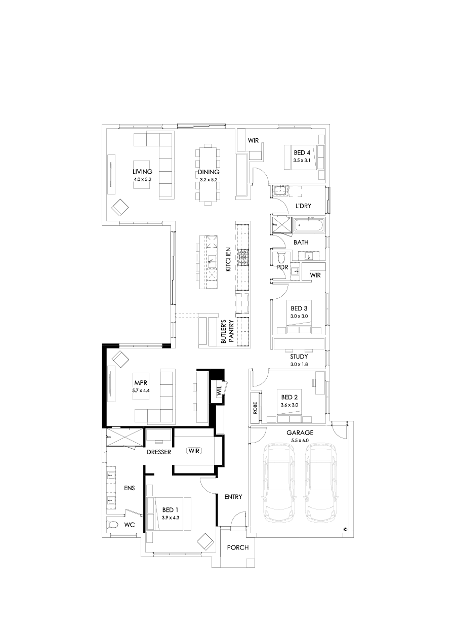 31  Floor Floorplan (E-zone - Flipped)