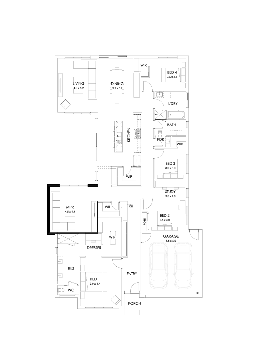 31  Floor Floorplan (Larger mpr - Flipped)