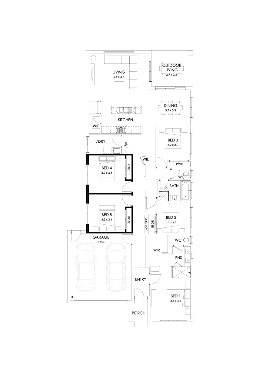 26  Floor Floorplan (5th bedroom)