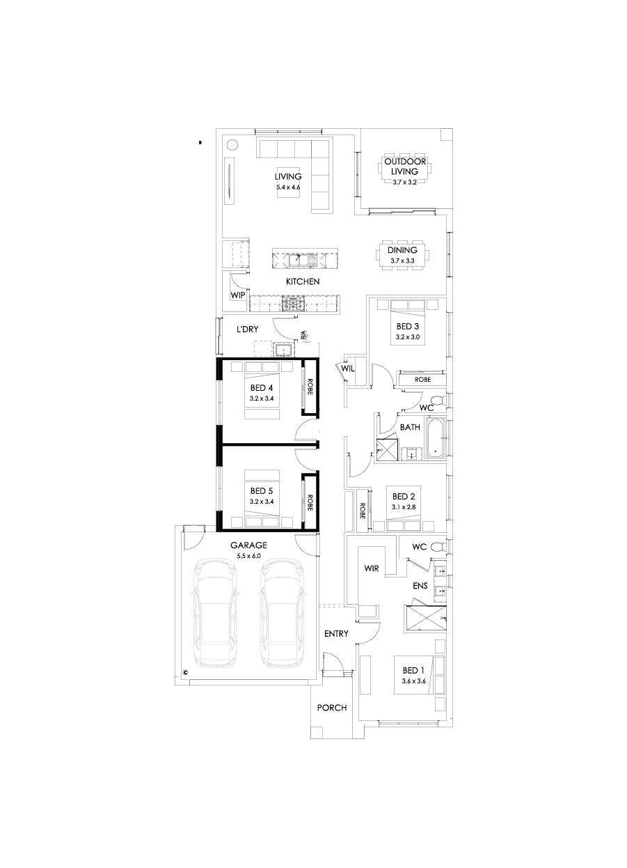 26  Floor Floorplan (5th bedroom)