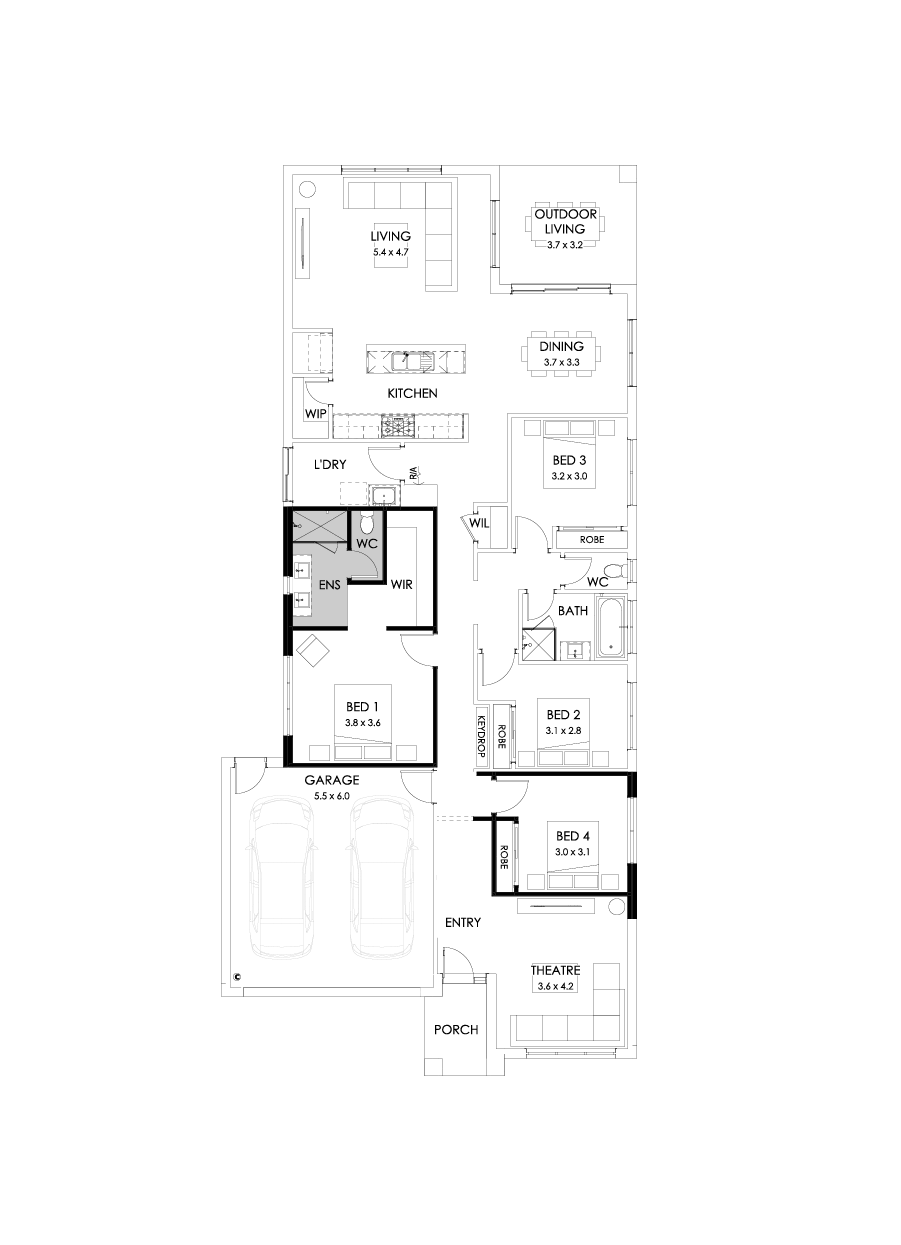 26  Floor Floorplan (Alternate theatre)