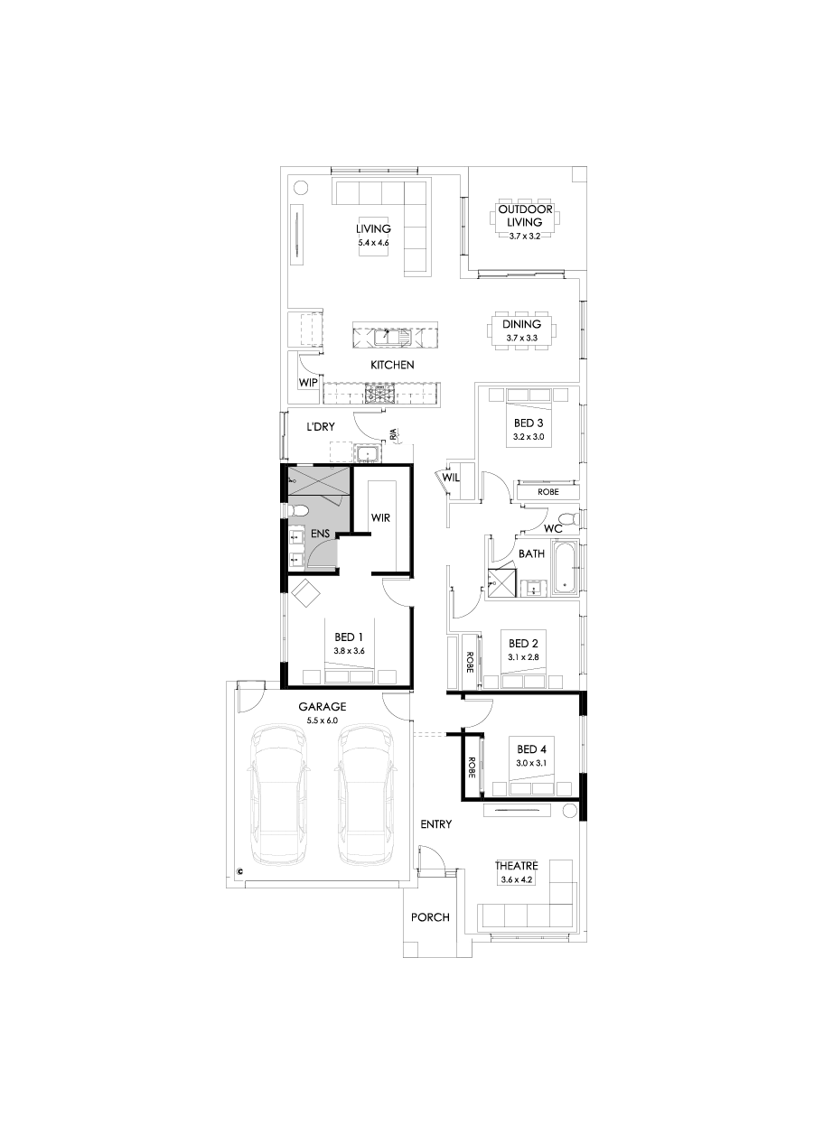 26  Floor Floorplan (Alternate theatre)