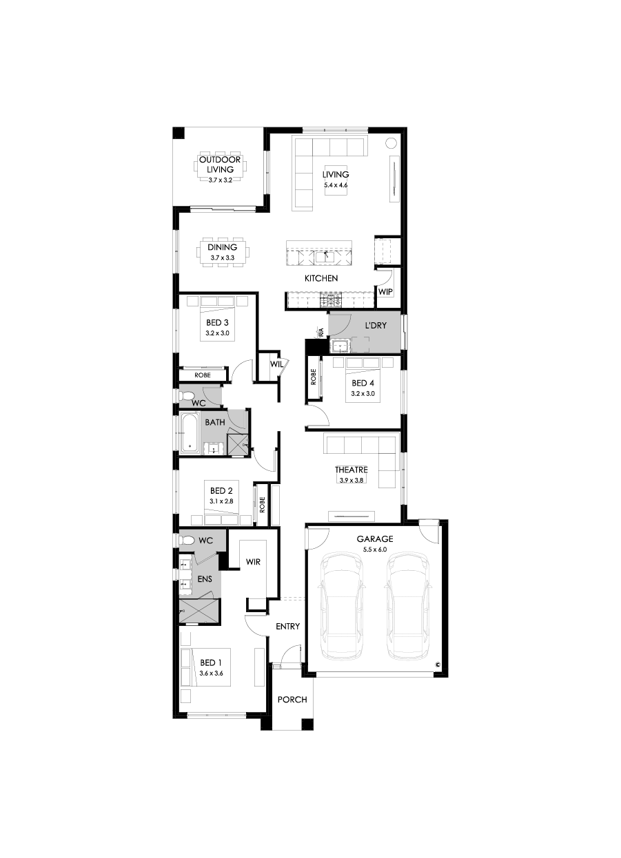 26  Floor Floorplan (Standard - Flipped)