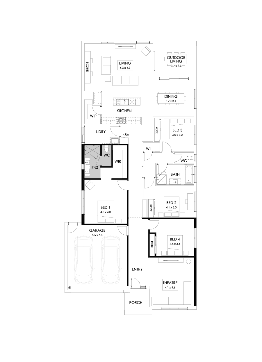 29  Floor Floorplan (Alternate theatre )