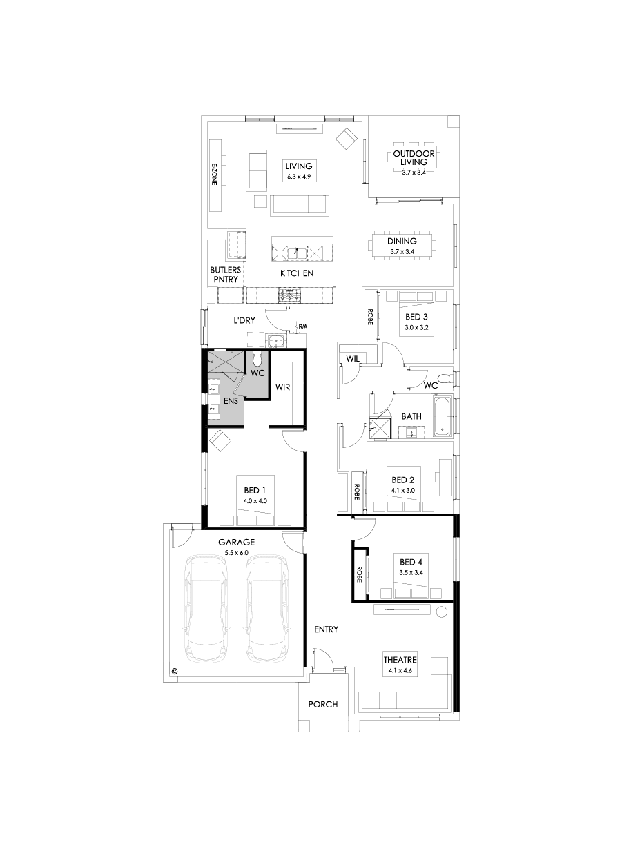 29  Floor Floorplan (Alternate theatre )