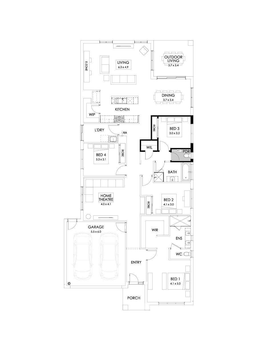 29  Floor Floorplan (Powder room)