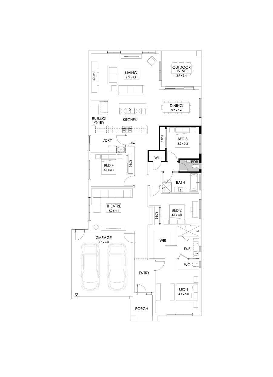 29  Floor Floorplan (Powder room)