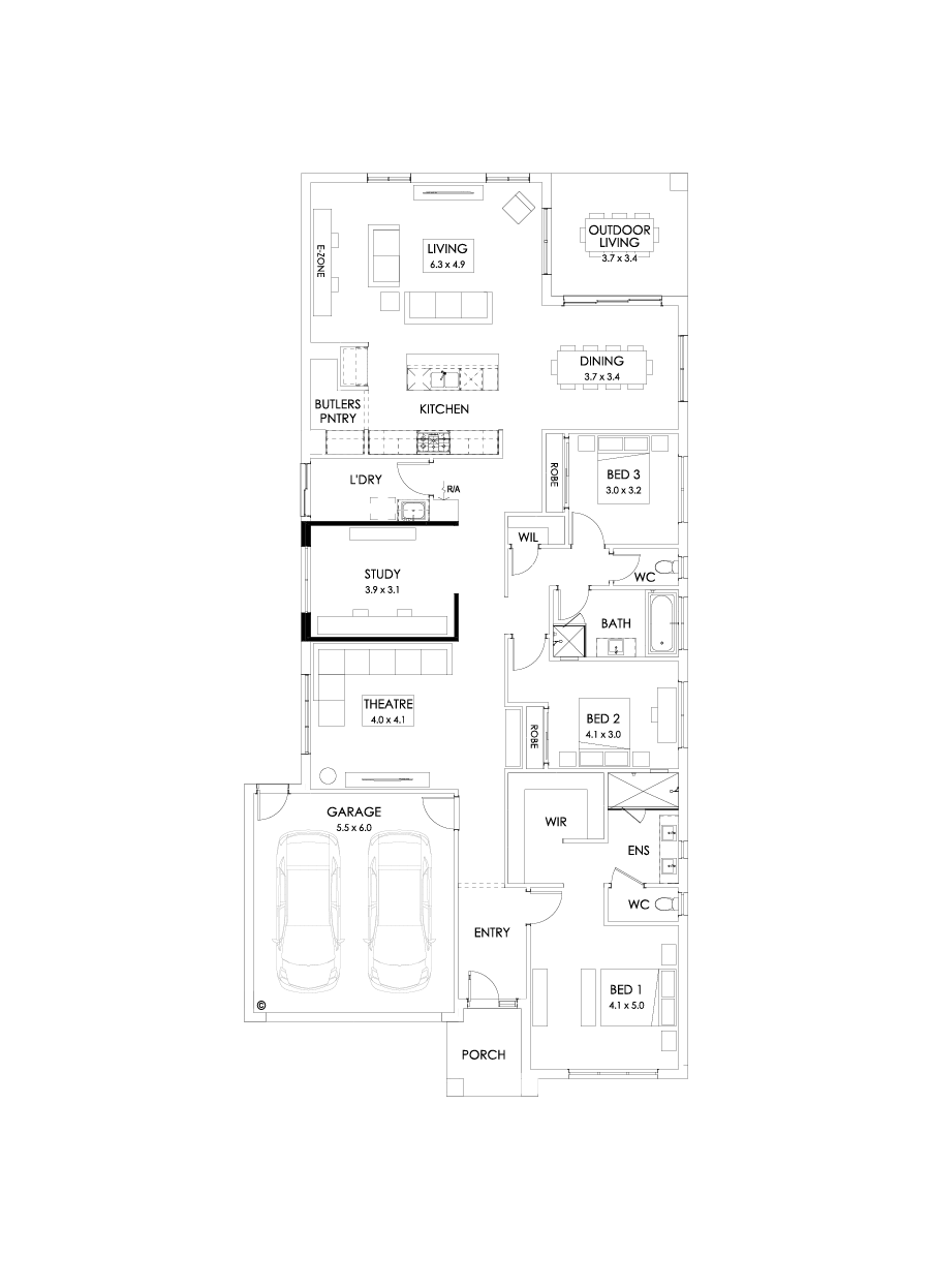 29  Floor Floorplan (Study)