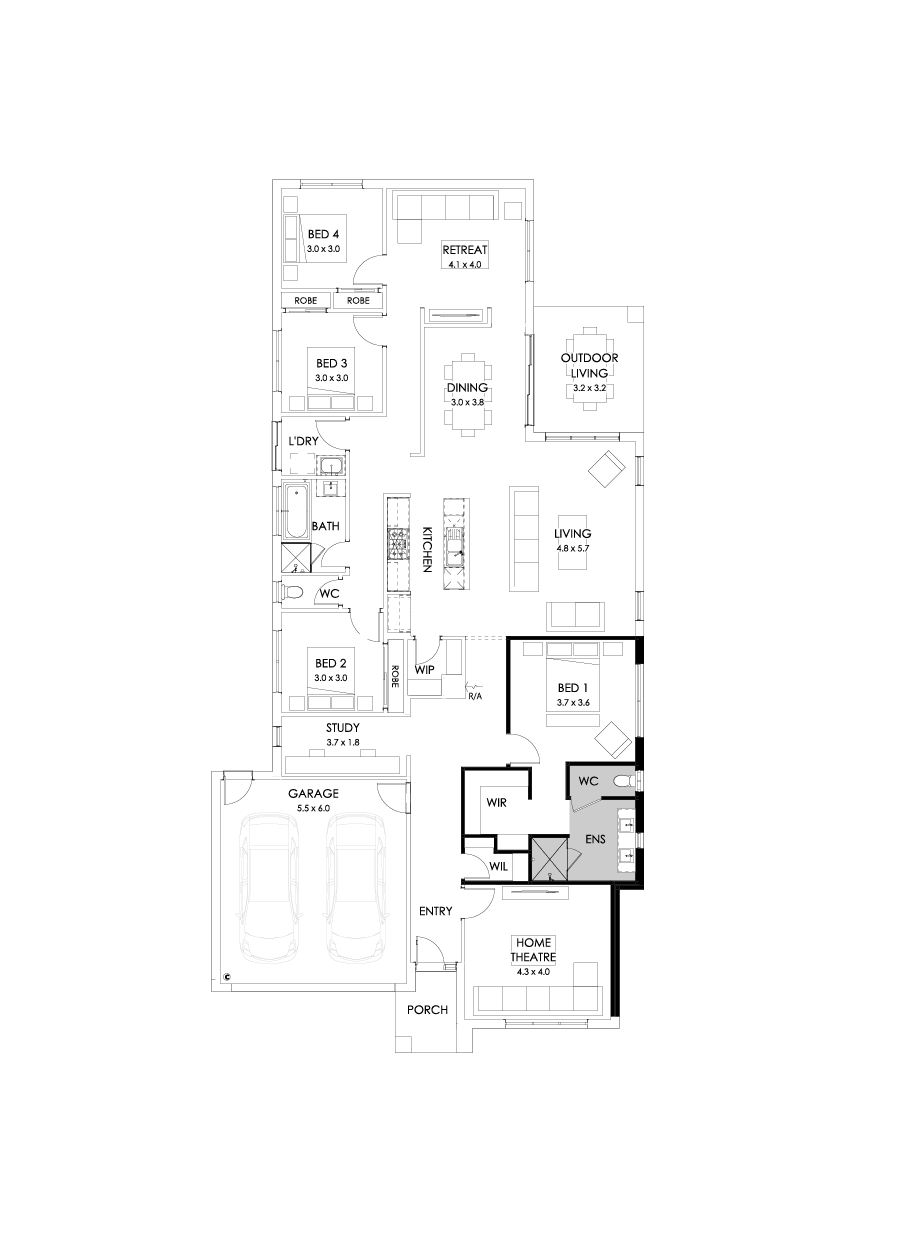 29  Floor Floorplan (Alternate theatre)