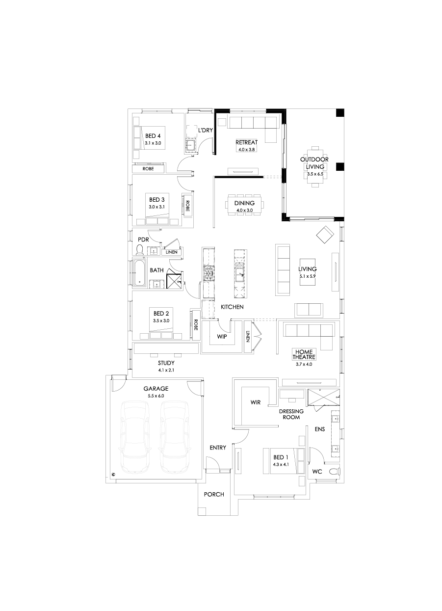 32  Floor Floorplan (Grand outdoor living)