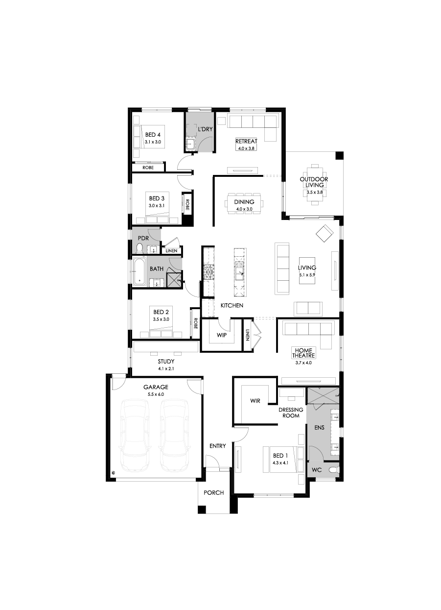 32  Floor Floorplan (Standard)