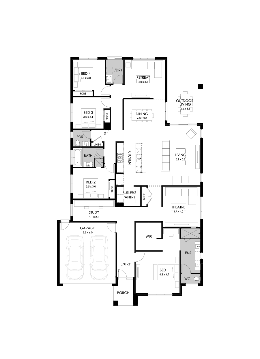 32  Floor Floorplan (Standard)