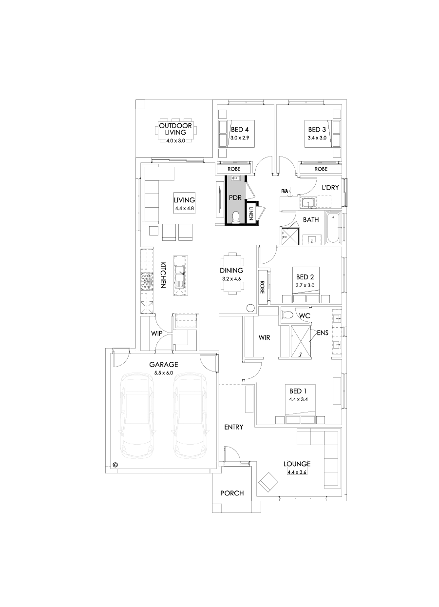 25  Floor Floorplan (Powder room)