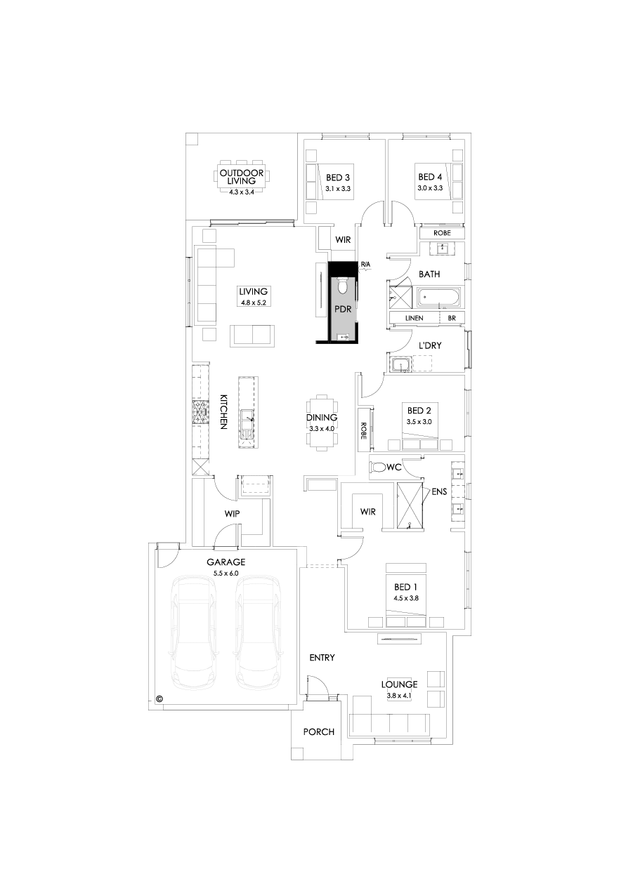 28  Floor Floorplan (Powder room)
