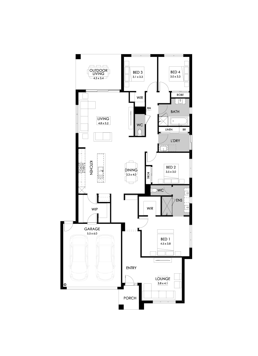 28  Floor Floorplan (Standard)