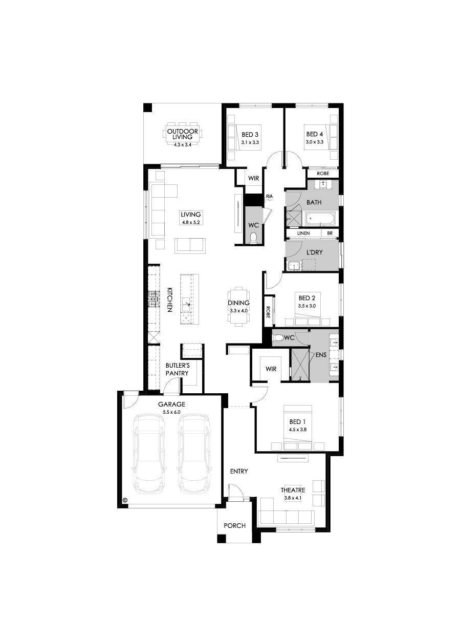 28  Floor Floorplan (Standard)