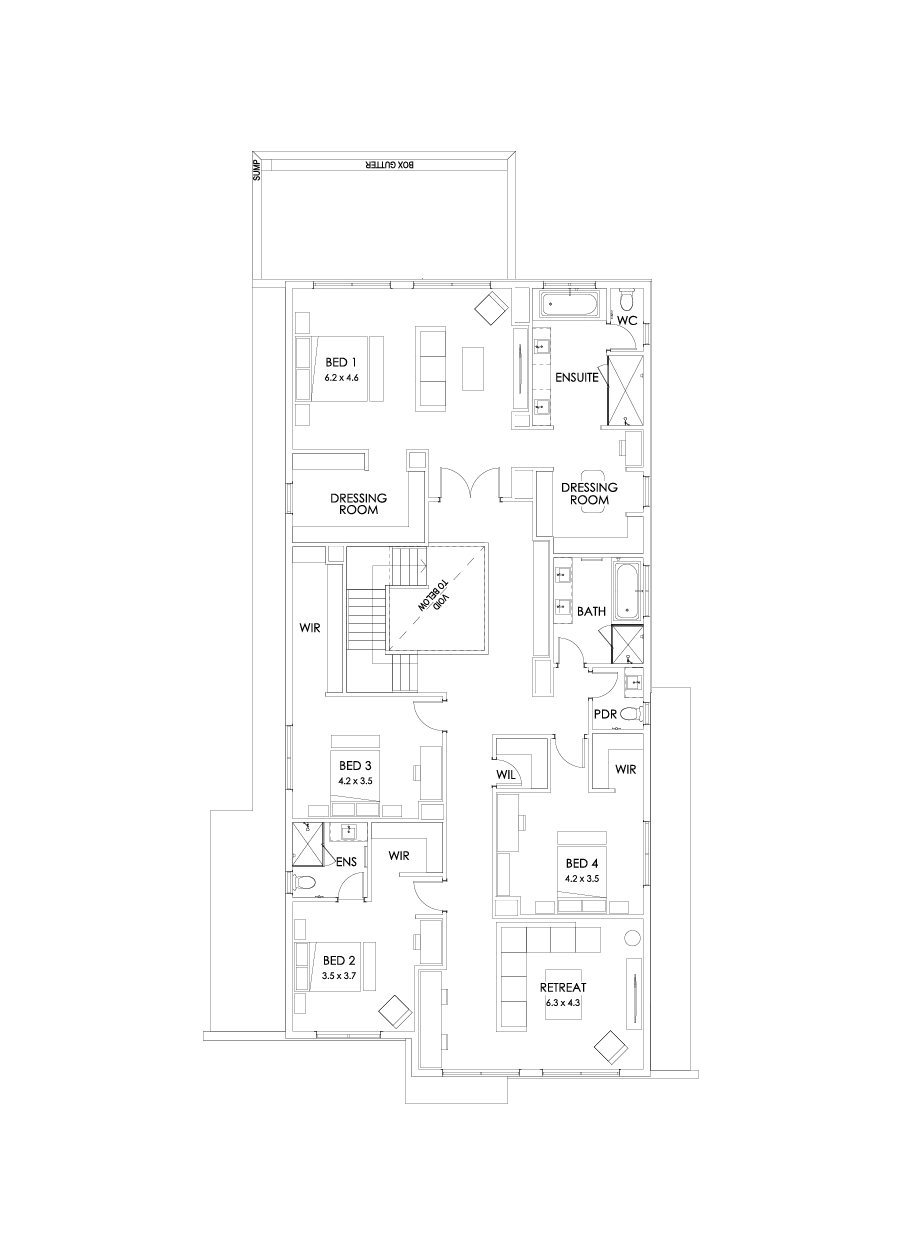 55 First Floor Floorplan (Grand outdoor living)