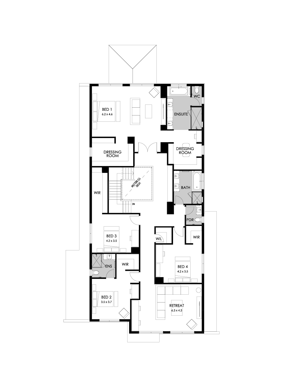 55 First Floor Floorplan (Standard)
