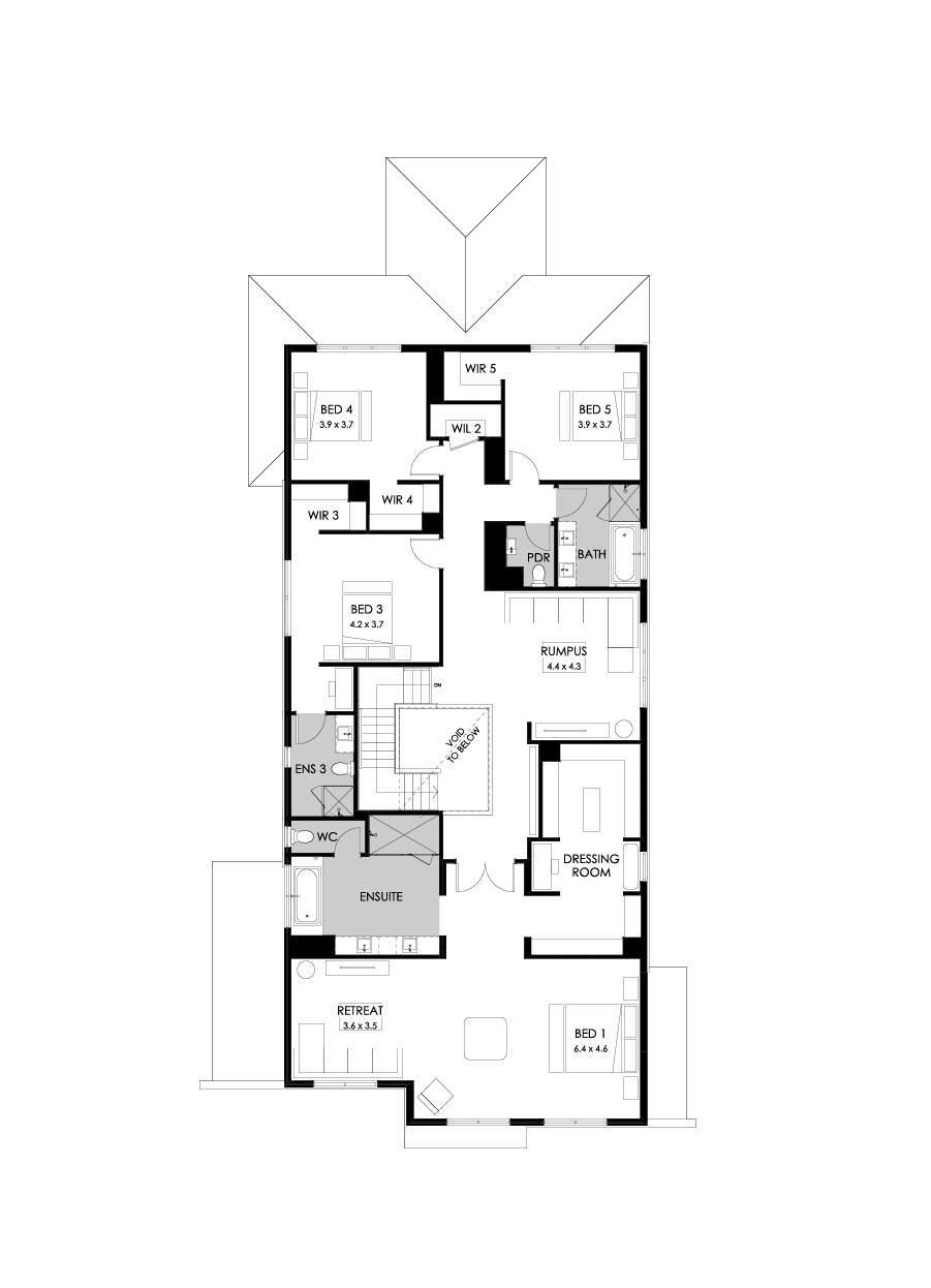 56 First Floor Floorplan (Standard)