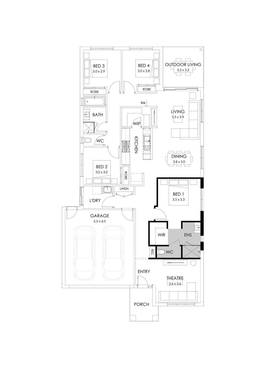 23  Floor Floorplan (Alternate theatre)