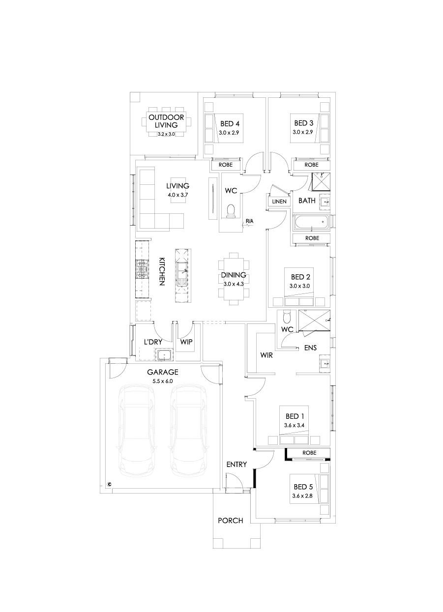 23  Floor Floorplan (5th bedroom)
