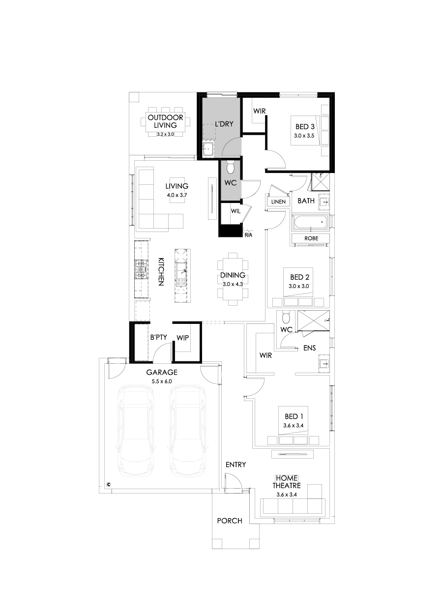 23  Floor Floorplan (Butler’s pantry)