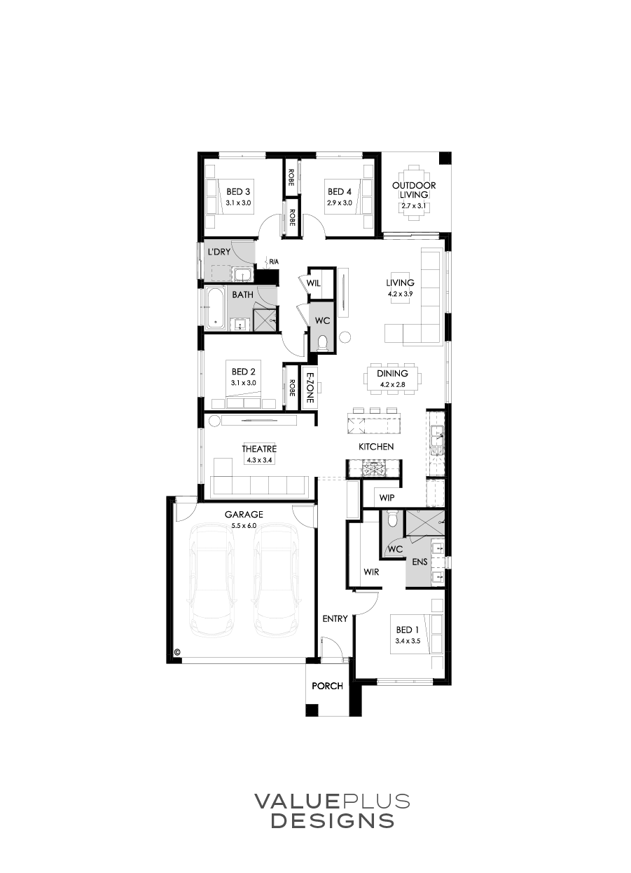 23  Floor Floorplan (Standard)