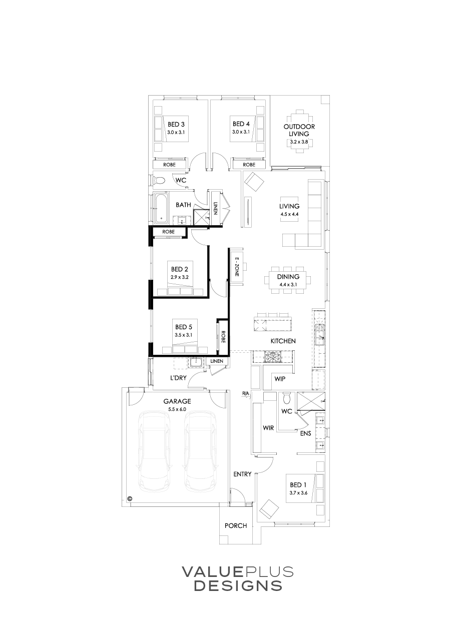 26  Floor Floorplan (5th bedroom)