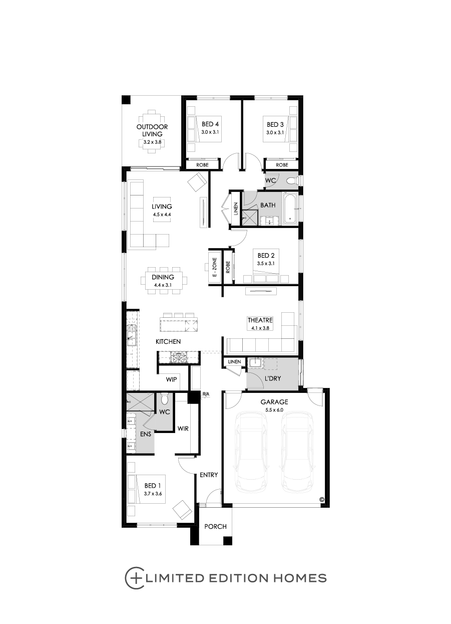 26  Floor Floorplan (Standard - Flipped)