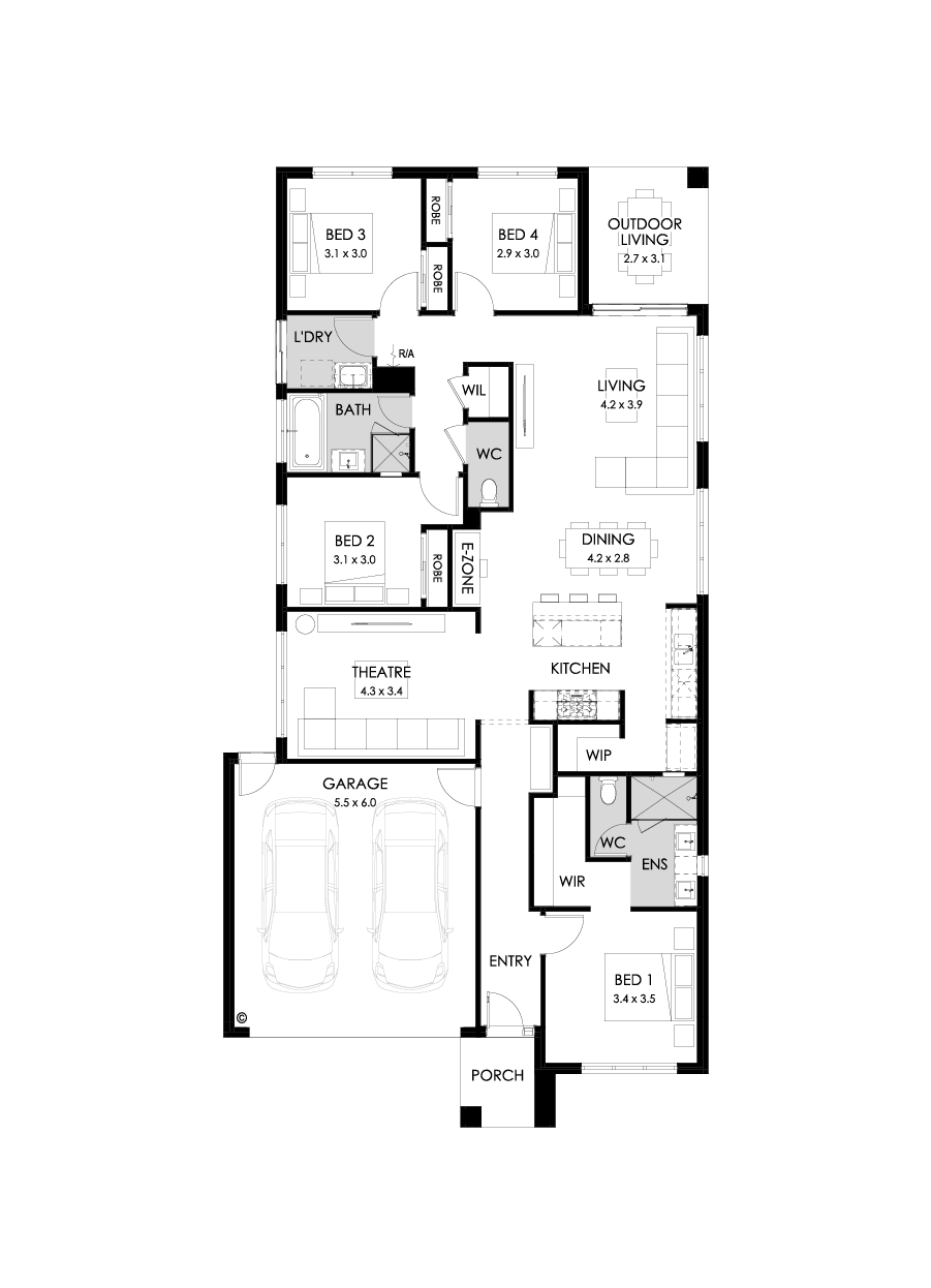 23  Floor Floorplan (Standard)