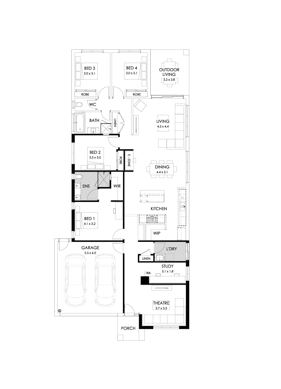 26  Floor Floorplan (Alternate theatre )