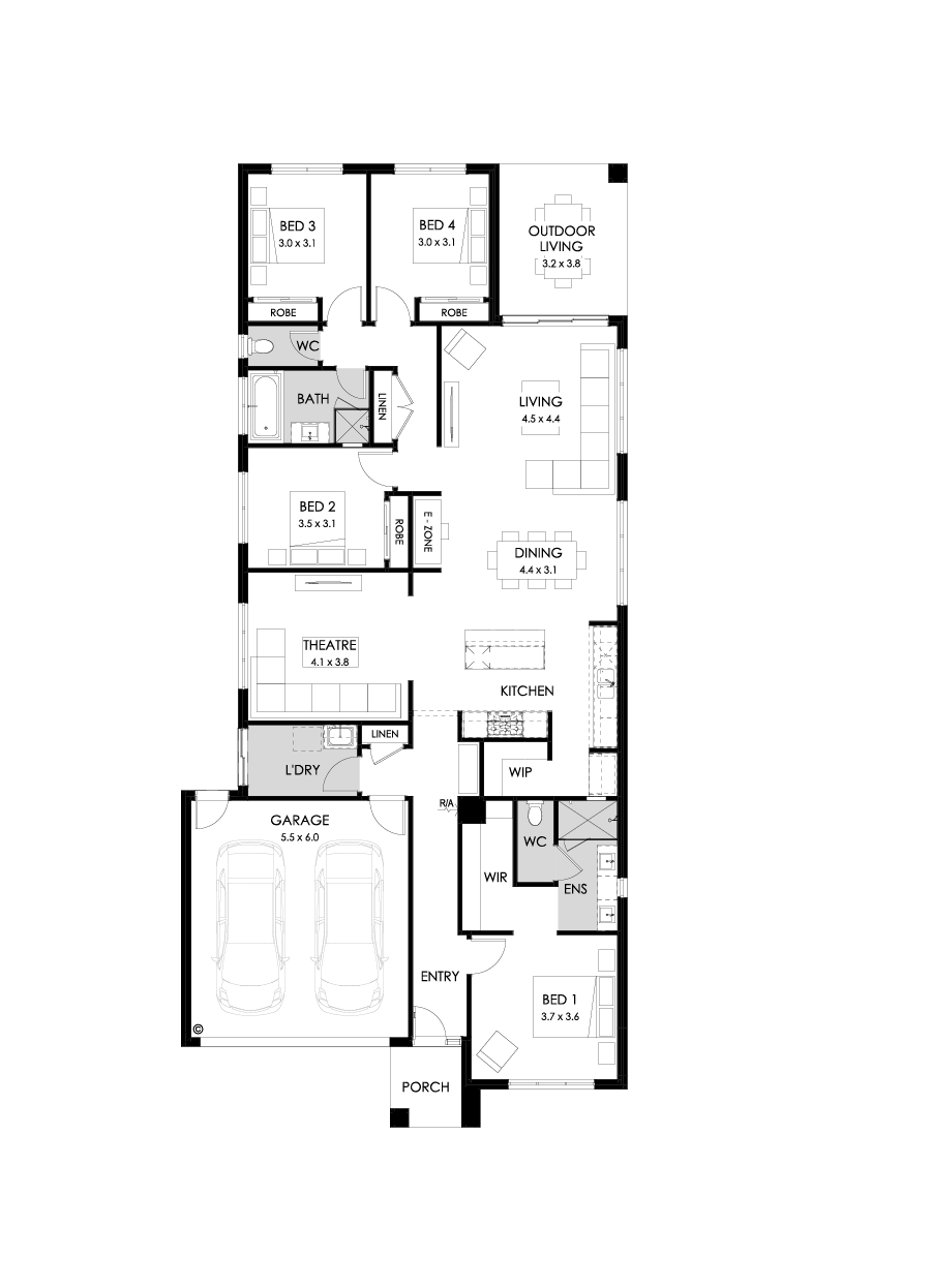 26  Floor Floorplan (Standard)